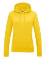 Dames Hoodie College AWDis JH001F Sun Yellow